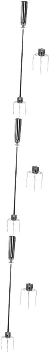 BESTonZON 1 Set Rotating Bbq Forks for Chicken Turkey for Home Grilling Outdoor Bbqs and Picnics Lightweight Durable present for Lovers BESTonZON 1 Set Rotating Bbq Forks for Chicken Turkey for Home Grilling Outdoor Bbqs and Picnics Lightweight Durable present for Lovers