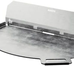 Breeo X30 Flat Top Griddle - Carbon Steel Grill Pan for Live-Fire Cooking - Pre-oiled Flat Top Hibachi Grill to Smash, Sizzle, & Sear - Grills Outdoor Cooking & Camping Accessories - Made in the USA