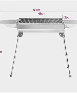 Large Size Outdoor Barbecue Grill Charcoal Barbecue Whole Tools Household Multifunction Safety Healthy Easy Clean Barbecue Rack 2