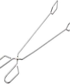 Cooking Tongs 1 Pcs for Grilling Stainless Steel Scissors Type Food Clip Barbecue Clip Pizza Bread Clamp Outdoor Cooking Tool