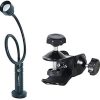 NextLED NT-7728 Grill Light with Universal C-Clamp Bundle for Non-Metal Surface