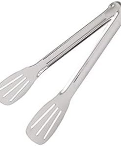 Cooking Tongs Bread Tongs Stainless Steel Buffet-Type Barbecue Meat Clip BBQ Accessories Grill Tool BBQ Tong Kitchen Tools(9inch)