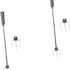 Barbecue Tool Set Aluminum Box Stainless Steel Household Skewers Combination Grill Outdoor BBQ 4