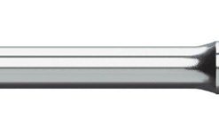 Titan TB19505 Solid Carbide Bur, Standard Cut, Ball Shape, 3/4″ Size, 1/4″ Shank Diameter, 2-7/16″ Overall Length, 3/4″ Diameter, 3/4″ Length of Cut, SD-7 2