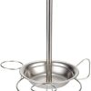 Stainless Steel Stand Holder Chicken Cooker Barbecue with Handle Chicken Roaster Grill Tools for BBQ