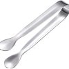 BBQ Accessories,Stainless Steel Grill Tools,3pc Grill Accessories with Spatula, Fork, Clamp – Gifts for Dad Durable 4