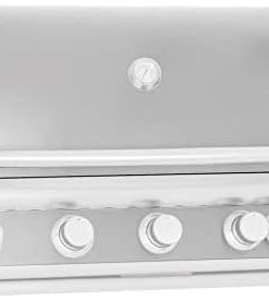 Blaze Premium LTE 5 Burner Grill Skin & Control Panel Cover – Stainless Steel – BLZ-5BSK-SS 2