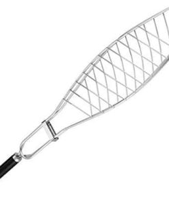 BBQ Bold Stainless Steel Mesh Mat Grill Net Grilled Fish Net Clip Grilling Basket Rotisserie Kitchein Aid Barbecue Accessories Barbecue Grids