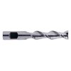 YG-1 21584TN Carbide Alu-Power End Mill, 2 Flute, 42 Degree Helix, Regular Length, Banshee, TiN Finish, 2-1/2" Length, 3/8"