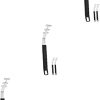 3sets Grill Accessories Set Bbq Grate Lifter Stainless Steel Gripper Camping Tool 3pcs*3