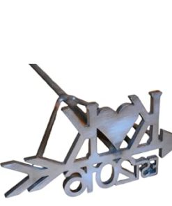 Custom Arrow Initial Year Branding Iron, Custom Brander, Wedding Brand, Branding Ceremony