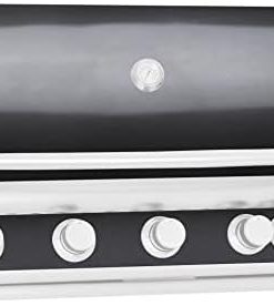 Blaze Premium LTE 5 Burner Grill Skin & Control Panel Cover – Black – BLZ-5BSK-BLK 2