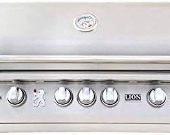 Lion Premium Grills 32″ 4-Burner Propane Gas Grill L75000 with 5 in 1 BBQ Tool Set 2