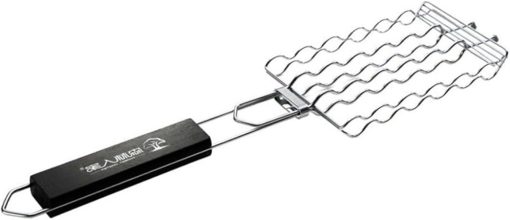 BBQ Tongs Tools Grilling Basket Stainless Steel BBQ Mesh Grill Mat for Grill Skewers Accessories