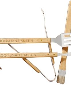 Personalization Universe The Groomsman Personalized BBQ Utensil Set