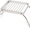 BBQ Grill Outdoor Stainless Steel Round BBQ Grill Mesh Home Roast Bacon Grill Tool Iron Barbecue Accessories Non-Stick BBQ 3