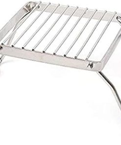 BBQ Grill Outdoor Portable Stainless Steel BBQ Grill Folding Barbecue Grill Mini Pocket BBQ Tools Barbecue Accessories for Home Park