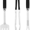 Ciieeo 1 Set Stainless Steel Meat Press Three with Thermometer for Homemade Sandwiches and Delicious Meat Kitchen Tool for Beef Pork Fish and Poultry Cooking 3