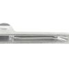 Sosoport Barbecue Griddle Scraper Professional Cooking Tool Heavy Duty Scraper Stainless Steel Blade Ergonomic Grip