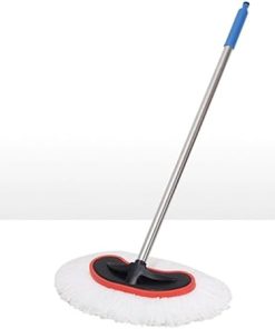 Water Fed Pole Brush, Solar Panel Cleaning Brush Rotary with Hose Attachment, Solar Cleaning Tools Great for Cleaning House Siding, Cars, Trucks, Suvs, Rvs, Floors and More.