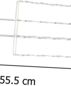 Grill Rack 1pc Wave Shaped Wire Grilling Rack Practical Mat Grilling Mesh Stainless Steel Barbecue Tool 2