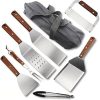 6Pcs BBQ Grill Accessories Set,Grilling Accessories for Outdoor Camping, BBQ Tools for Camping 3