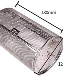 BBQ Grill Outdoor 1pc Air Fryer Grill Air Fryer Rotisserie Oven Basket Kitchen Grill Roaster Air Fryer Accessories Kitchen Supplies Frying Tool 2