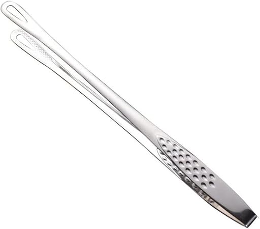 Cooking Tongs Stainless Steel Food Clips Long Handle Non-Slip Barbecue Clips Steak Tongs Kitchen Cooking Tool Accessories Tongs(Medium) Cooking Tongs Stainless Steel Food Clips Long Handle Non-Slip Barbecue Clips Steak Tongs Kitchen Cooking Tool Accessories Tongs(Medium)