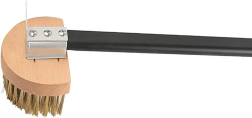 Pizza Oven Brush Copper Brush with Scrapers Home Use Kitchens BBQ 1x Outdoors Easy to Install Pizza Oven Oven Tool, A - Image 2