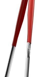 Kitchen Cooking Tongs Stainless Steel Korean Barbecue Clips Home Restaurant Buffet Food Steak Clips Tongs Kitchen Tool(19cm)