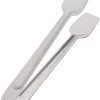 Kitchen Cooking Tongs Stainless Steel Korean Barbecue Clips Home Restaurant Buffet Food Steak Clips Tongs Kitchen Tool(19cm) 3