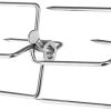 Right Angle Steel Wire Brush Outdoor Barbecue Brush Cleaning Grill Net Baking Tool Brush(Gray) 4