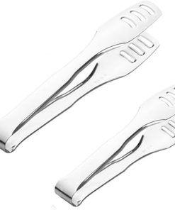 BBQ grill tongs, Grill Clip Stainless Steel Food Clip Fry Steak Bread Grill Clip Household Food Clip