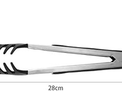 Grill Tongs BBQ Tongs Stainless Steel Grill Tongs with Heat-Resistant Handles for Outdoor Cooking Grill Tongs for BBQ 2