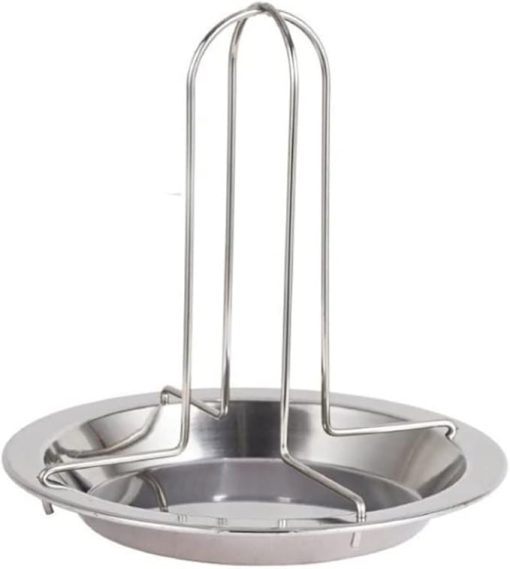 1set Barbecue Grilling Baking Cooking Pans Non-Stick Chicken Roaster Rack with Bowl BBQ Accessories Tools
