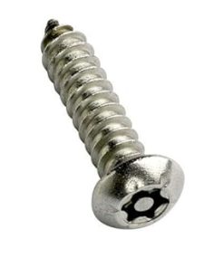 #10 x 1 Security Screws Torx Button Head Sheet Metal Stainless Steel Qty 10 2