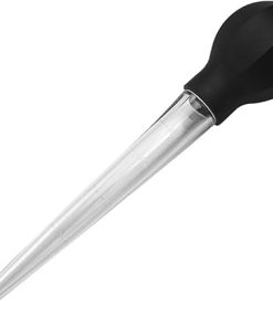 Balacoo 5pcs Cooking Turkey Baster Injector Set Sauce Injector for Turkey Flavor Tool Silicone Sauce Tube BBQ Accessory