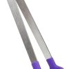 POPETPOP 3 Sets Oven Supply Kitchen Gadget Grill Spit Rod and Break Resistance Stainless Steel Fork Set 4