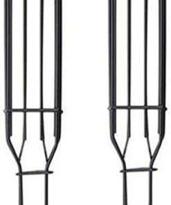 Portable BBQ Grilling Basket Stainless Steel Nonstick Barbecue Grill Basket Tools Grill Mesh for Meat