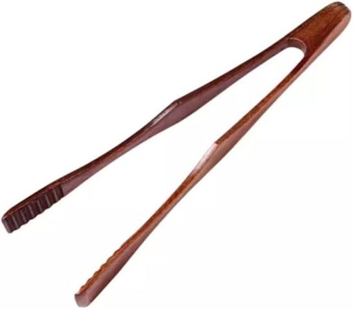 BBQ grill tongs, Grill Clip Kitchen Wooden Steak Clip Food Fruit Bread Pan Roast Clip