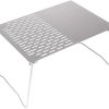 Reusable Barbecue net,BBQ Grill Rack, Oversized,Stainless Steel Multi-Purpose Barbecue Round Grill Grate Camping Cookware Outdoor Campfire Grill Gridfor Rib,(30×19.5cm) 4