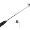AVIMYA 12V DC 3rpm BBQ Grill Rotating Motor Electric Barbecue Rotisserie Gear Box BBQ Rotary Engine DIY Grilling Accessories and Parts (Color : EU Plug) 3