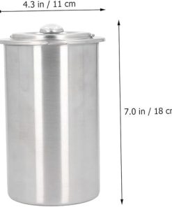 ABOOFAN 1 Set Stainless Steel Meat Maker with Real Thermometer Versatile Ham Burger Press Tool for Home Restaurant and Canteen Cooking Easy to Clean Kitchen Accessory 2