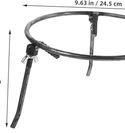 GALPADA Detachable Camping Pot Rack Bonfire Cooking Stand Grill Grate Easy Assembly for Cooking 2