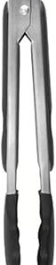 BBQ Tongs, BBQ Tongs Kitchen Stainless Steel BBQ Non-Stick Kitchen Utensils Barbecue Cooking Tong with Joint Lock Kitchen Accessories(Black Tongs)