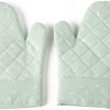 1 Pair Silicone Microwave Kitchen Gloves Cooking Grill Oven Mitts(D) 3
