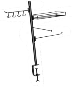 BBQ Tool Holder and Storage Rack for Outdoor Grill and RV