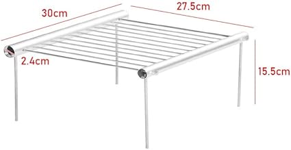 BBQ Grill Outdoor Portable Barbecue Cooking Stainless Steel Grill Folding Mini BBQ Grill Home Park Picnic Outdoor Barbecue Accessories 2 BBQ Grill Outdoor Portable Barbecue Cooking Stainless Steel Grill Folding Mini BBQ Grill Home Park Picnic Outdoor Barbecue Accessories - Image 2