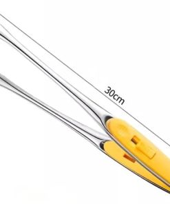 BBQ grill tongs, Grill Clip Stainless Steel Food Clip Grill Clip Kitchen Frying Steak Clip 2