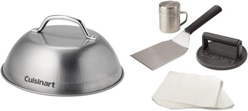 Cuisinart Melting Dome and Smashed Burger Kit